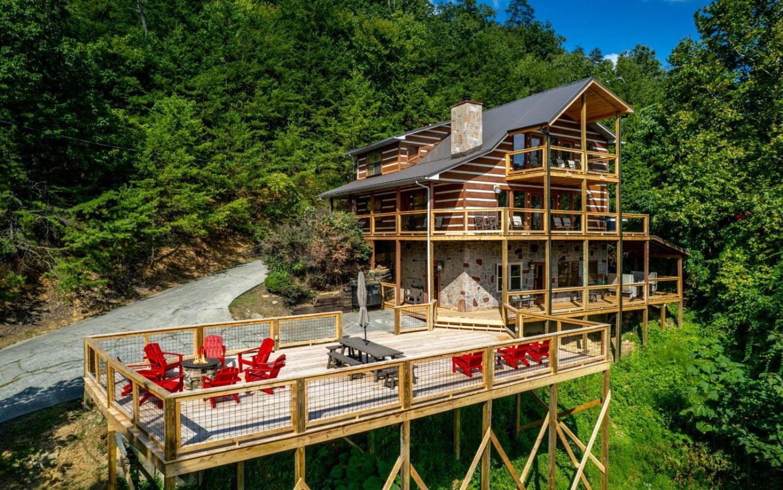 Villa Smoky View Top Shelf Pigeon Forge Exterior foto